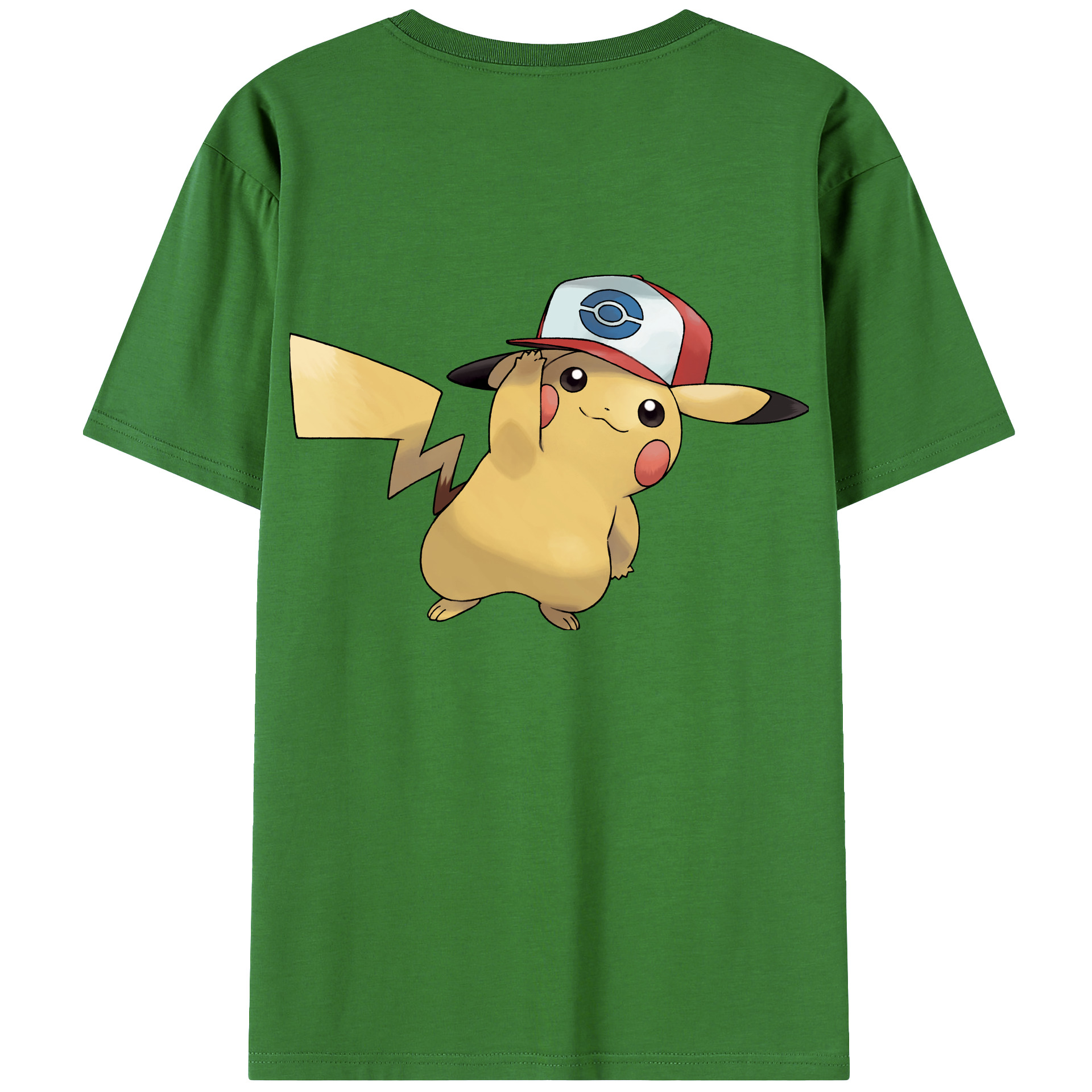 （画像用） ポケットモンスター Pokémon レディース半袖Tシャツ(バックプリント)
